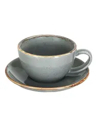 Чашка чайная, Porland, Seasons Dark Grey, 280 мл (к блюдцу 138615)