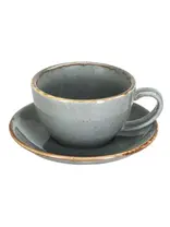 Чашка чайная, Porland, Seasons Dark Grey, 280 мл (к блюдцу 138615)