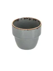 Кружка (без ручки), Porland, Seasons Dark Grey, 130 мл