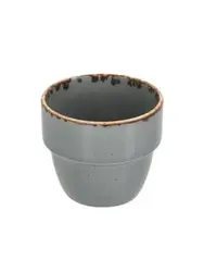 Кружка (без ручки), Porland, Seasons Dark Grey, 270 мл