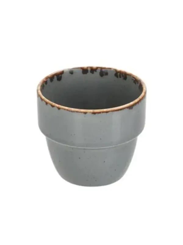 Кружка (без ручки), Porland, Seasons Dark Grey, 270 мл