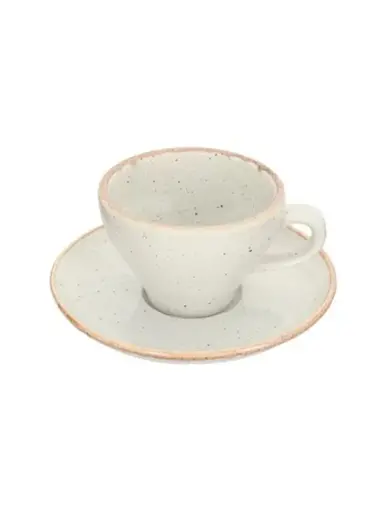 Блюдце для чашки кофейной, Porland, Seasons Grey, 11 см (к чашке 318608)