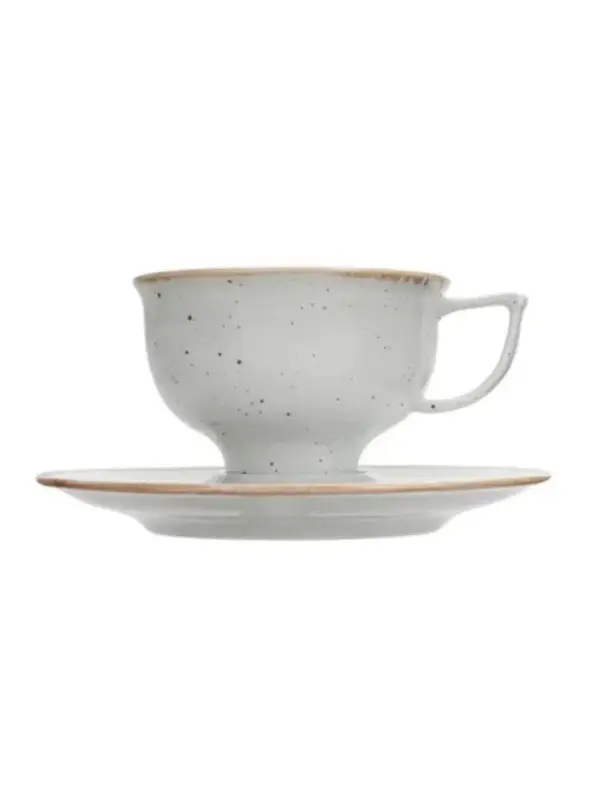 Чашка кофейная, Porland, Seasons Grey, 95 мл (к блюдцу 12CA12)