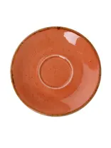 Блюдце для чашки кофейной, Porland, Seasons Orange, 11 см, к чашке 310608