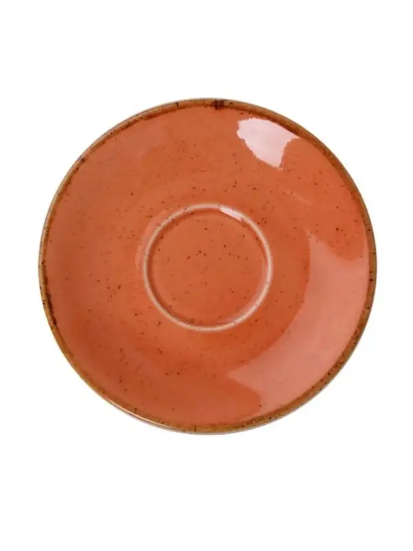 Блюдце для чашки кофейной, Porland, Seasons Orange, 11 см, к чашке 310608