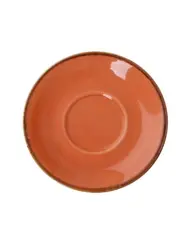 Блюдце для чайной чашки, Porland, Seasons Orange, 14 см, к чашке 32CA20