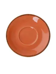 Блюдце для чайной чашки, Porland, Seasons Orange, 15 см, к чашкам 320618/320630