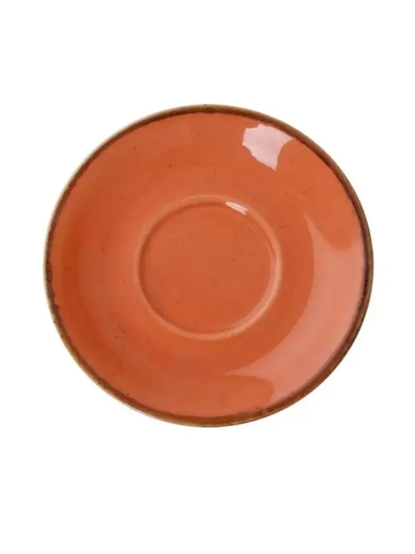 Блюдце для чайной чашки, Porland, Seasons Orange, 15 см, к чашкам 320618/320630