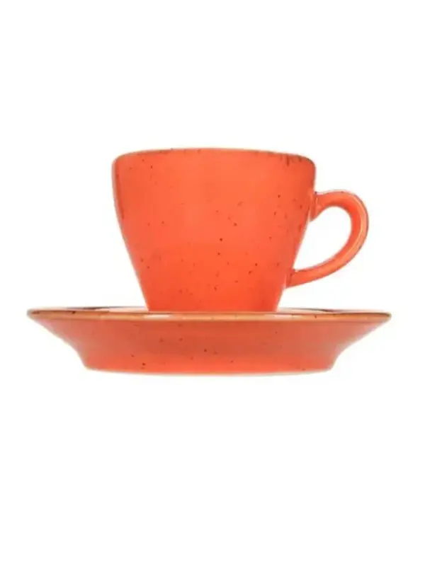 Чашка кофейная, Porland, Seasons Orange, 70 мл, к блюдцу 12OT12