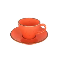 Чашка чайная, Porland, Seasons Orange, 175 мл, к блюдцу 13OT16