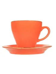 Чашка чайная, Porland, Seasons Orange, 300 мл, к блюдцу 13OT16
