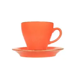 Чашка чайная, Porland, Seasons Orange, 300 мл, к блюдцу 13OT16