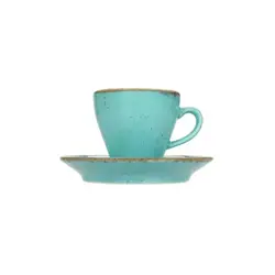 Чашка кофейная, Porland, Seasons Turquoise, 70 мл, к блюдцу 12OT12
