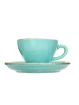 Чашка кофейная, Porland, Seasons Turquoise, 100 мл, к блюдцу 128114