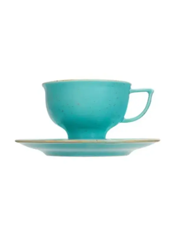 Чашка кофейная, Porland, Seasons Turquoise, 95 мл, к блюдцу 12CA12