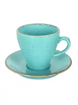 Чашка чайная, Porland, Seasons Turquoise, 300 мл, к блюдцу 13OT16