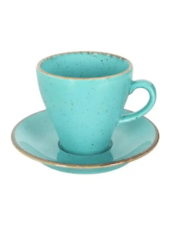 Чашка чайная, Porland, Seasons Turquoise, 300 мл, к блюдцу 13OT16