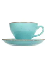 Чашка чайная, Porland, Seasons Turquoise, 365 мл, к блюдцу 138117