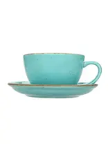 Чашка чайная, Porland, Seasons Turquoise, 280 мл, к блюдцу 138615