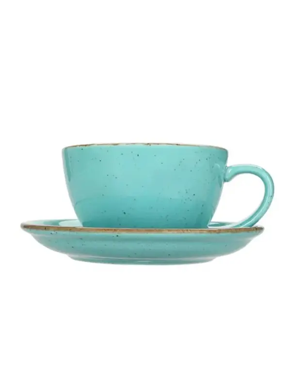 Чашка чайная, Porland, Seasons Turquoise, 280 мл, к блюдцу 138615