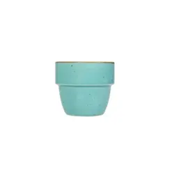Кружка без ручки, Porland, Seasons Turquoise, 130 мл