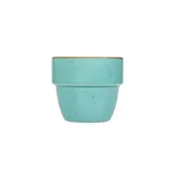 Кружка без ручки, Porland, Seasons Turquoise, 270 мл