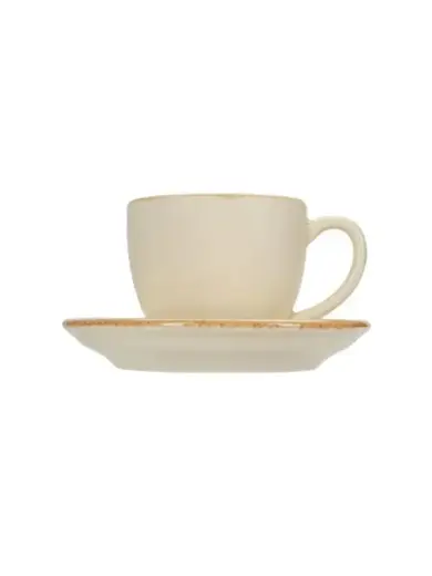 Чашка кофейная, Porland, Seasons Yelow, 90 мл, к блюдцу 128612