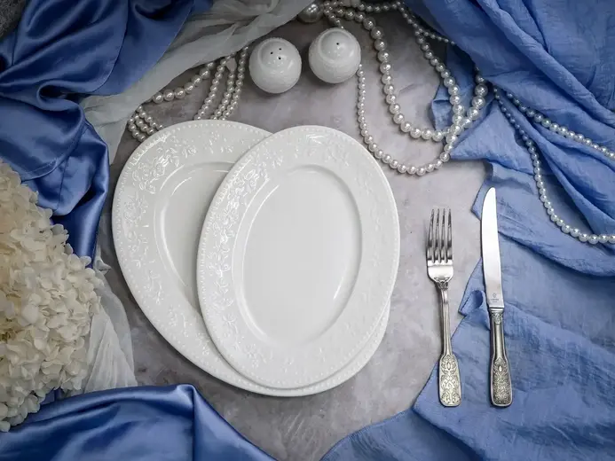 Блюдо овальное, Casa di Fortuna, Primavera, 25,5x18,8 см h 2,4 см