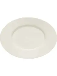Тарелка овальная с бортом, Bauscher, Purity, 18x13 см