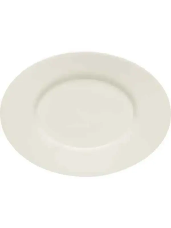 Тарелка овальная с бортом, Bauscher, Purity, 18x13 см