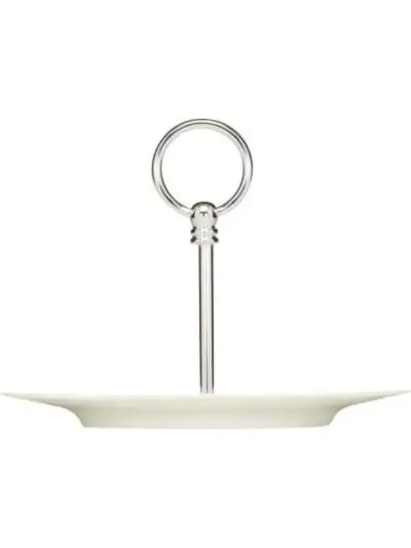 Этажерка с тарелкой 1 ярус, Bauscher, Purity, 22.5х17 см