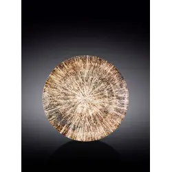 Тарелка круглая, Wilmax, Radiance Brown, 19 см