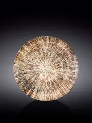 Тарелка круглая, Wilmax, Radiance Brown, 21 см