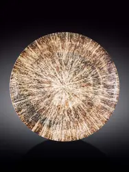 Тарелка круглая, Wilmax, Radiance Brown, 27 см