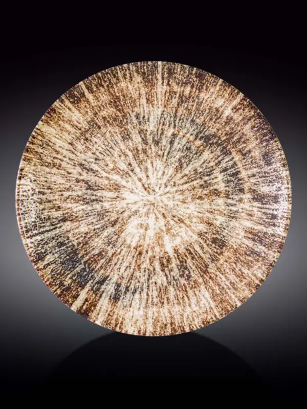 Тарелка круглая, Wilmax, Radiance Brown, 30 см