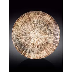 Тарелка круглая, Wilmax, Radiance Brown, 30 см