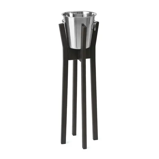 Gibco Подставка для ведра, цвет черный "Доп", из дуба, h77