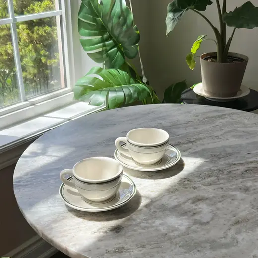 Блюдце, Tuxton, Green Bay, 15.2 см, под чашку 225 мл