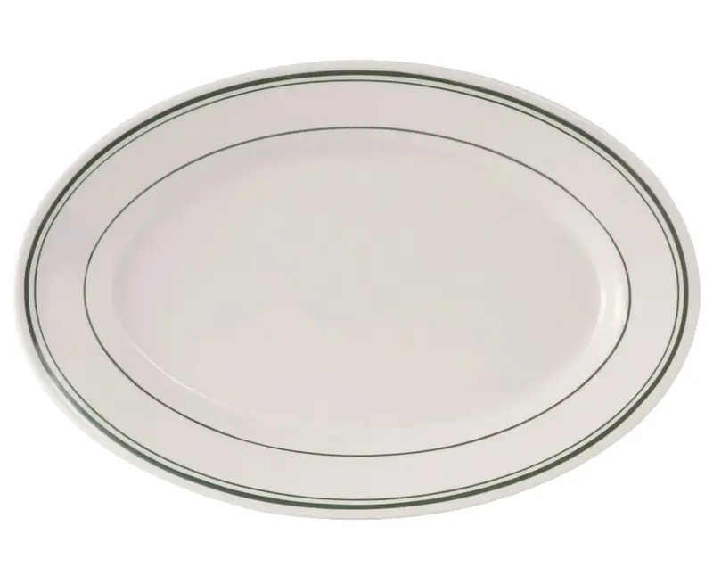 Овальное блюдо, Tuxton, Green Bay, 34.2 см
