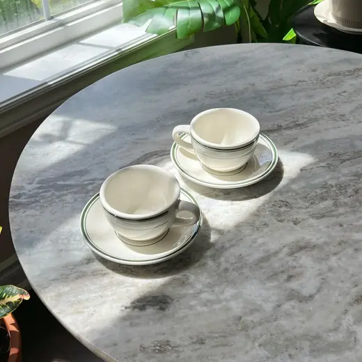 Блюдце, Tuxton, Green Bay, 17 см, под чашку 300 мл