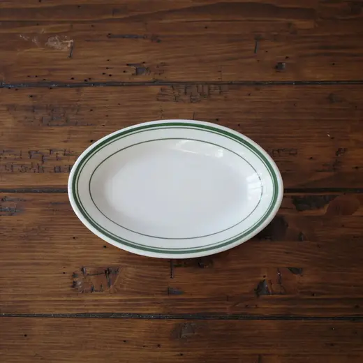 Овальное блюдо, Tuxton, Green Bay, 17.8 см