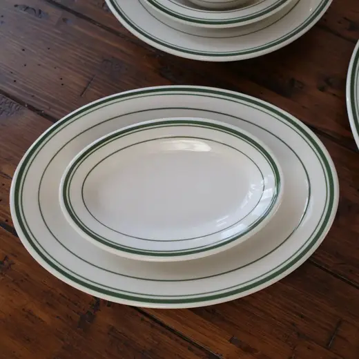 Овальное блюдо, Tuxton, Green Bay, 34.2 см
