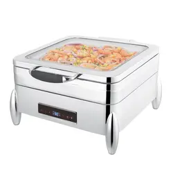 Мармит электрический SUNNEX Roma 5,5 л 2/3*65 с откидной крышкой