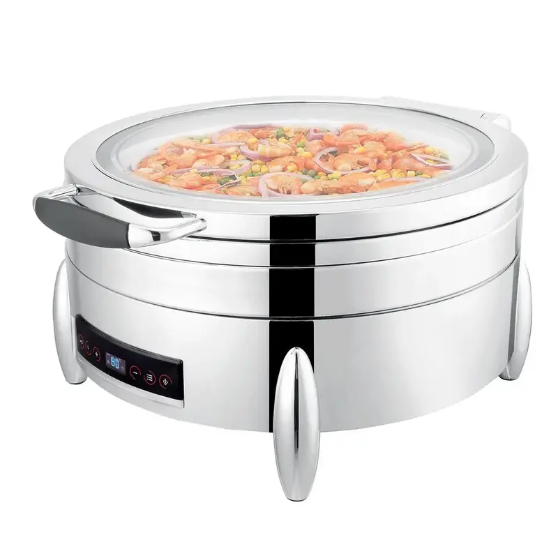 Мармит электрический SUNNEX Roma 6,8 л круглый с откидной крышкой