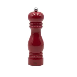 Мельница для перца, Bisetti, Sorrento, 19 см,  бук лакированный, цвет красный