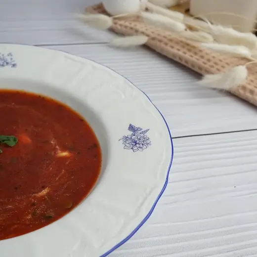Тарелка глубокая P.L. Proff Cuisine Sea Flower 500 мл d 23,5 см h3,9 см