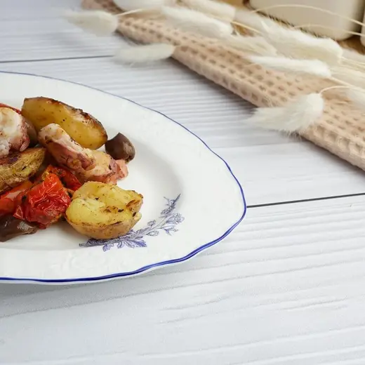 Блюдо овальное P.L. Proff Cuisine Sea Flower 25,2*15,9 см h1,5 см