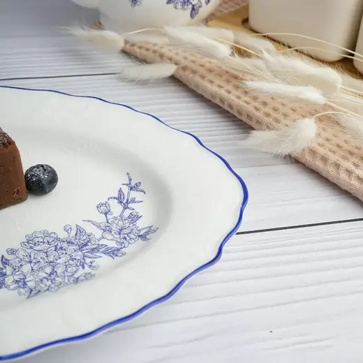 Блюдо овальное P.L. Proff Cuisine Sea Flower 30,7*19,3 см h2 см