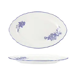 Блюдо овальное P.L. Proff Cuisine Sea Flower 30,7*19,3 см h2 см