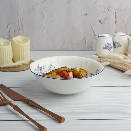 Салатник P.L. Proff Cuisine Sea Flower 500 мл d 17 см h5,9 см